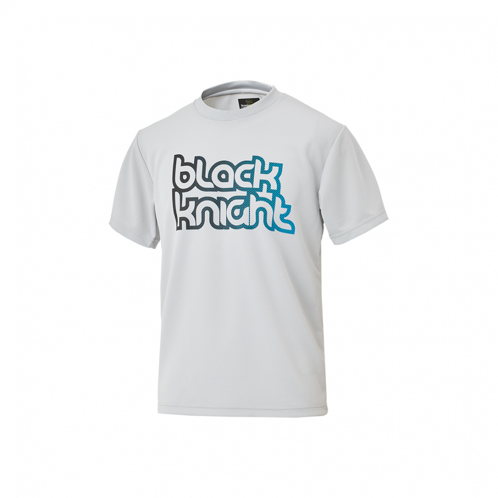 バドミントン 半袖Tシャツ(ライトグレー-S　ユニセックス)