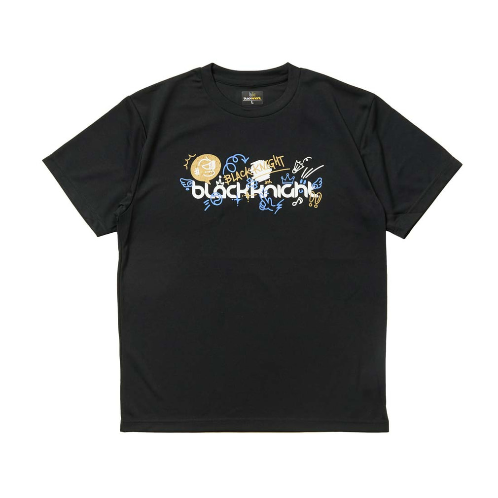 ブラックナイト メンズ レディス バドミントン 半袖Tシャツ T-6106U