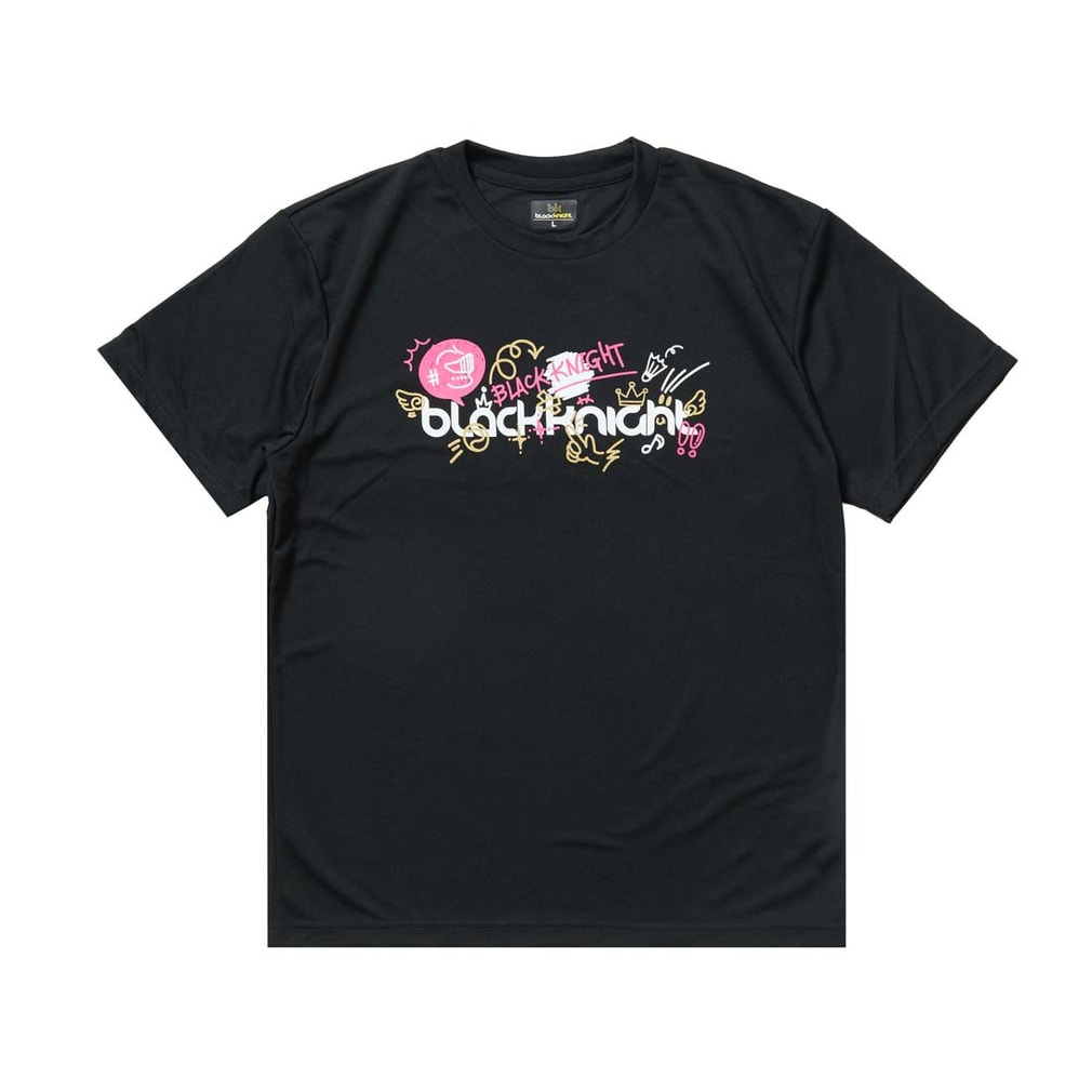 ブラックナイト メンズ レディス バドミントン 半袖Tシャツ T-6106U