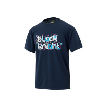バドミントン 半袖Tシャツ(ネイビー-S　ユニセックス)