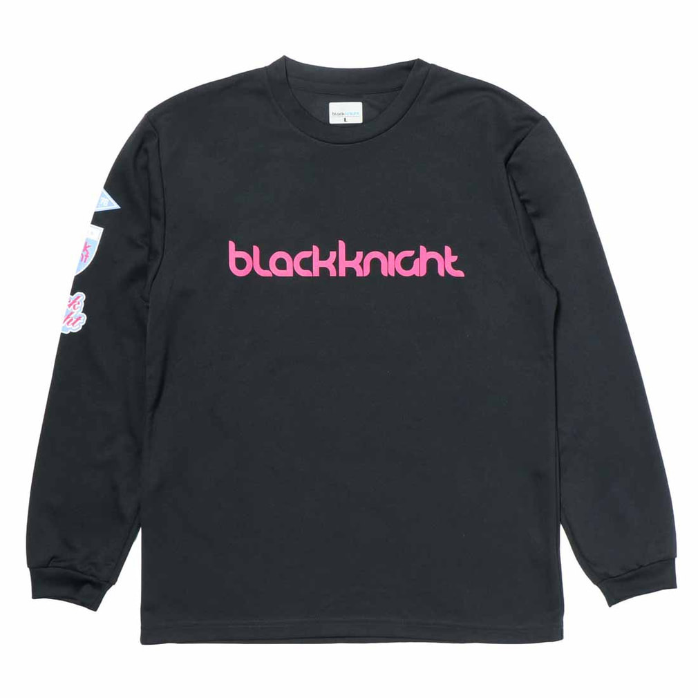 ブラックナイト メンズ レディス バドミントン ウェア 長袖Tシャツ