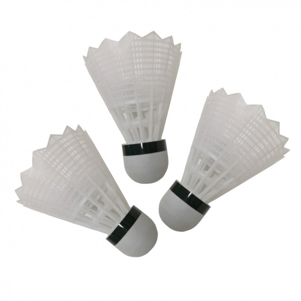 イグニオ アルペン・スポーツデポ限定 練習用 レジャー プラスチック ホワイト 3球入 IG-2ME3000SH バドミントン 練習用シャトル IGNIO