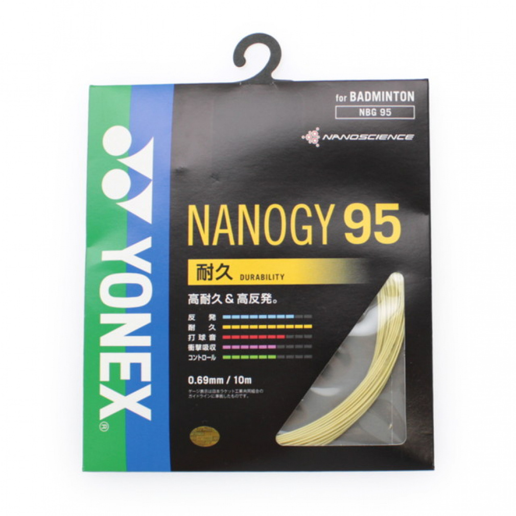 ヨネックス(YONEX) バドミントン ストリング ガット NANOGY 95