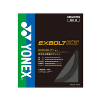 ヨネックス エクスボルト68 ストリング ブラック BGXB68 バドミントン