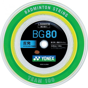 ヨネックス BG80パワー ロール ガット BG80P-1 バドミントン
