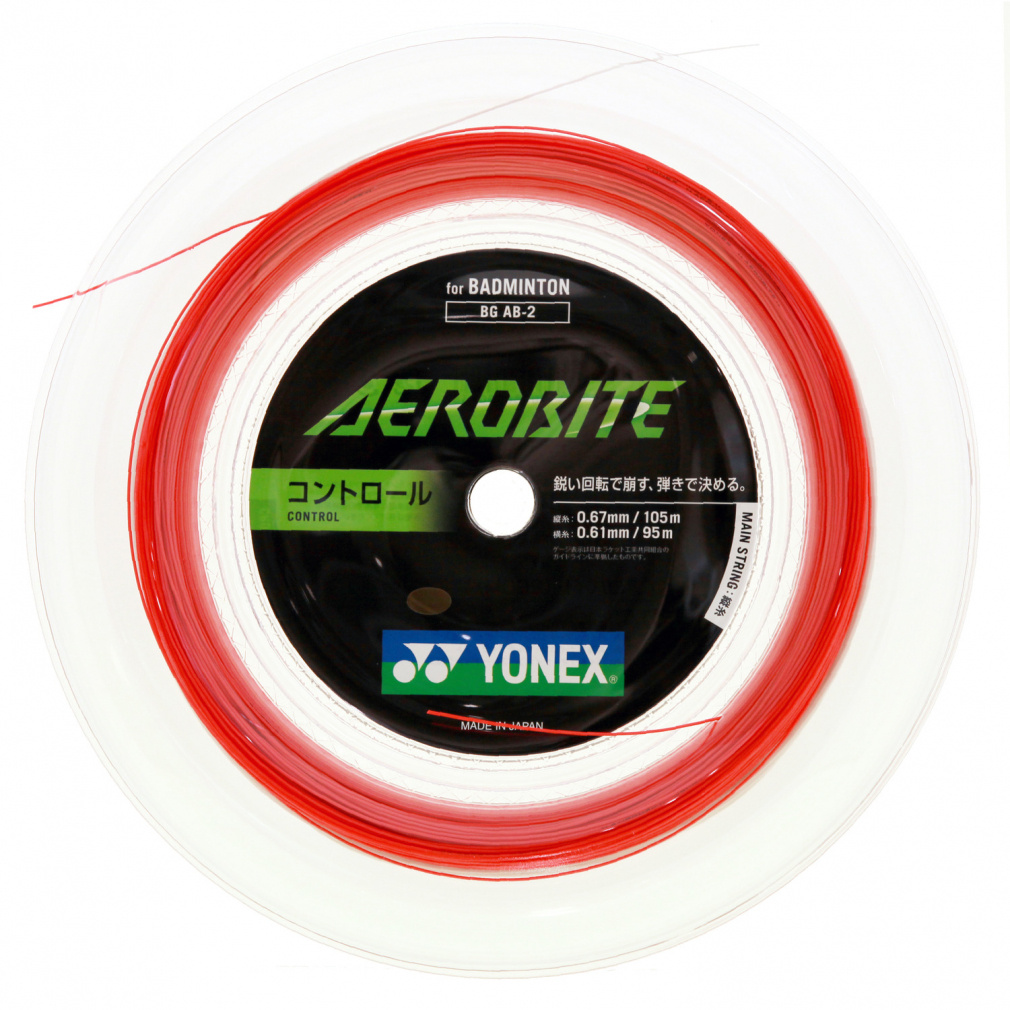YONEX エアロバイト 赤 200m エアロバイト(200m)｜Alpen Online