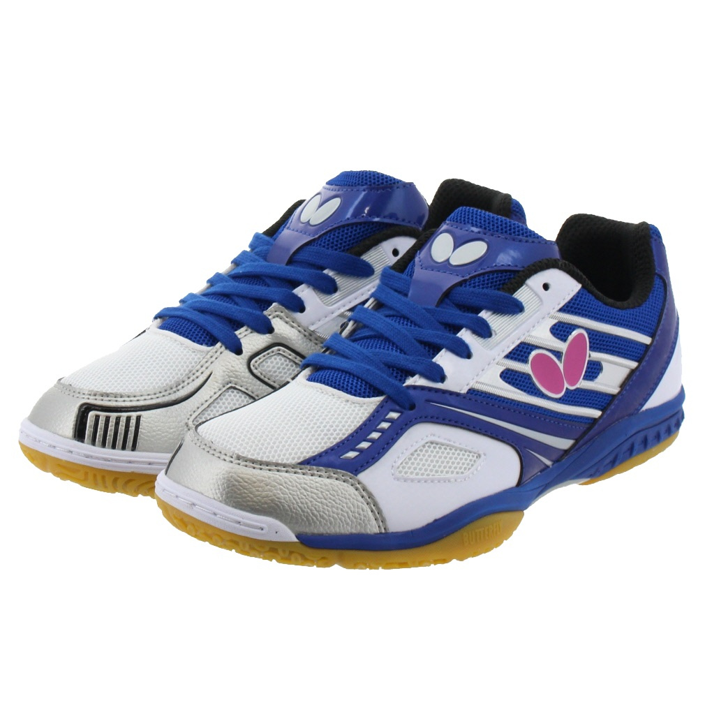 Butterfly（バタフライ) 卓球 靴・シューズ レゾラインマッハ 部活 試合 練習 トレニーング メンズ・レディース 男性用・女性用 93630 【ネイビー/ブルー】 紺 青 {SK} バタフライ レゾライン マッハ 93630 メンズ 卓球 シューズ : ブルー