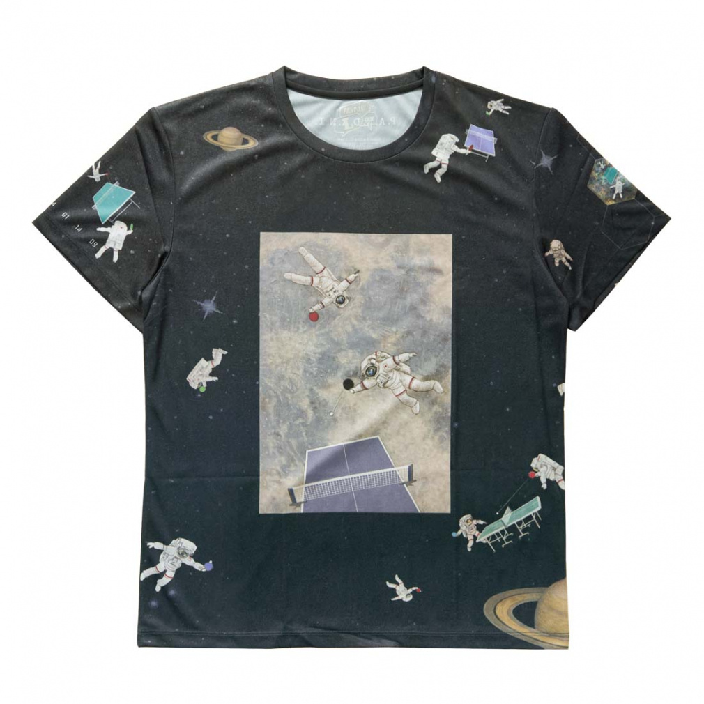 宇宙卓球 スポーツTシャツ EVO/ネイビー(ネイビー-S)