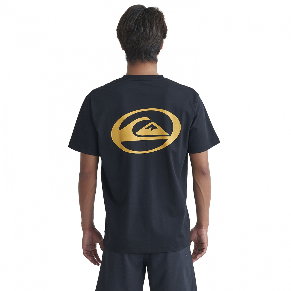 NCbNVo[ Y } bVK[h SATURN LOGO SS QLY241009 QUIKSILVER