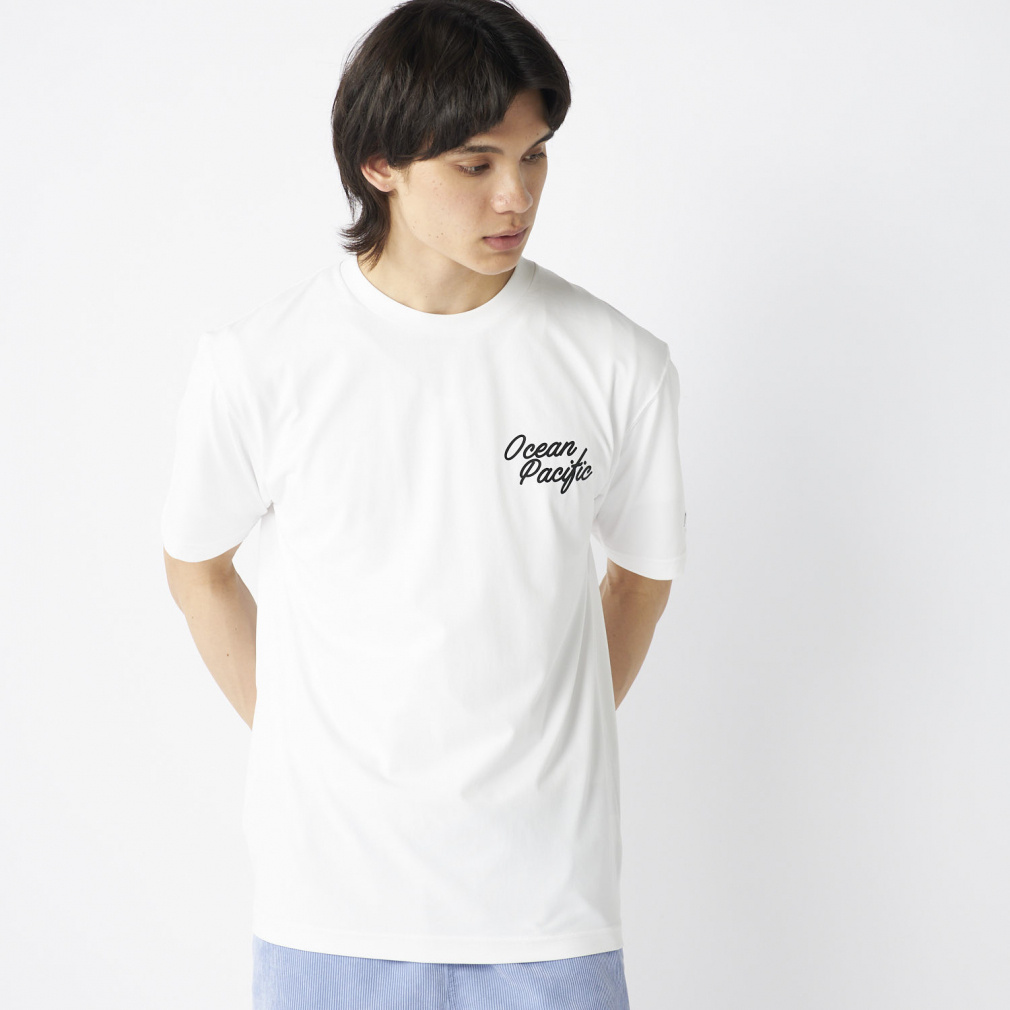 半袖UVTシャツ(ホワイト-M)