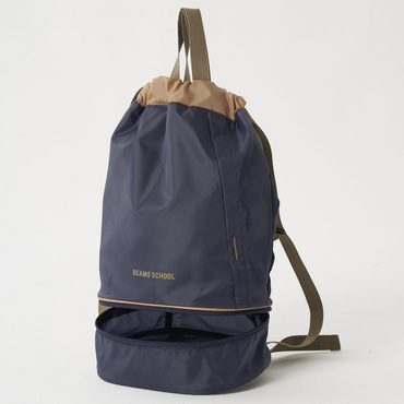BEAMS SCHOOL 2重底バッグ