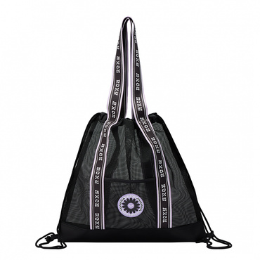 WILD FLOWER MESH BAG(ブラック-FREE)