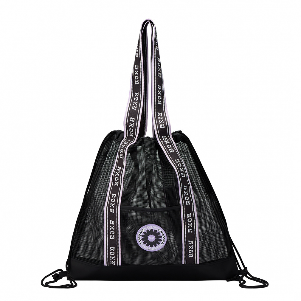 WILD FLOWER MESH BAG(ブラック-FREE)
