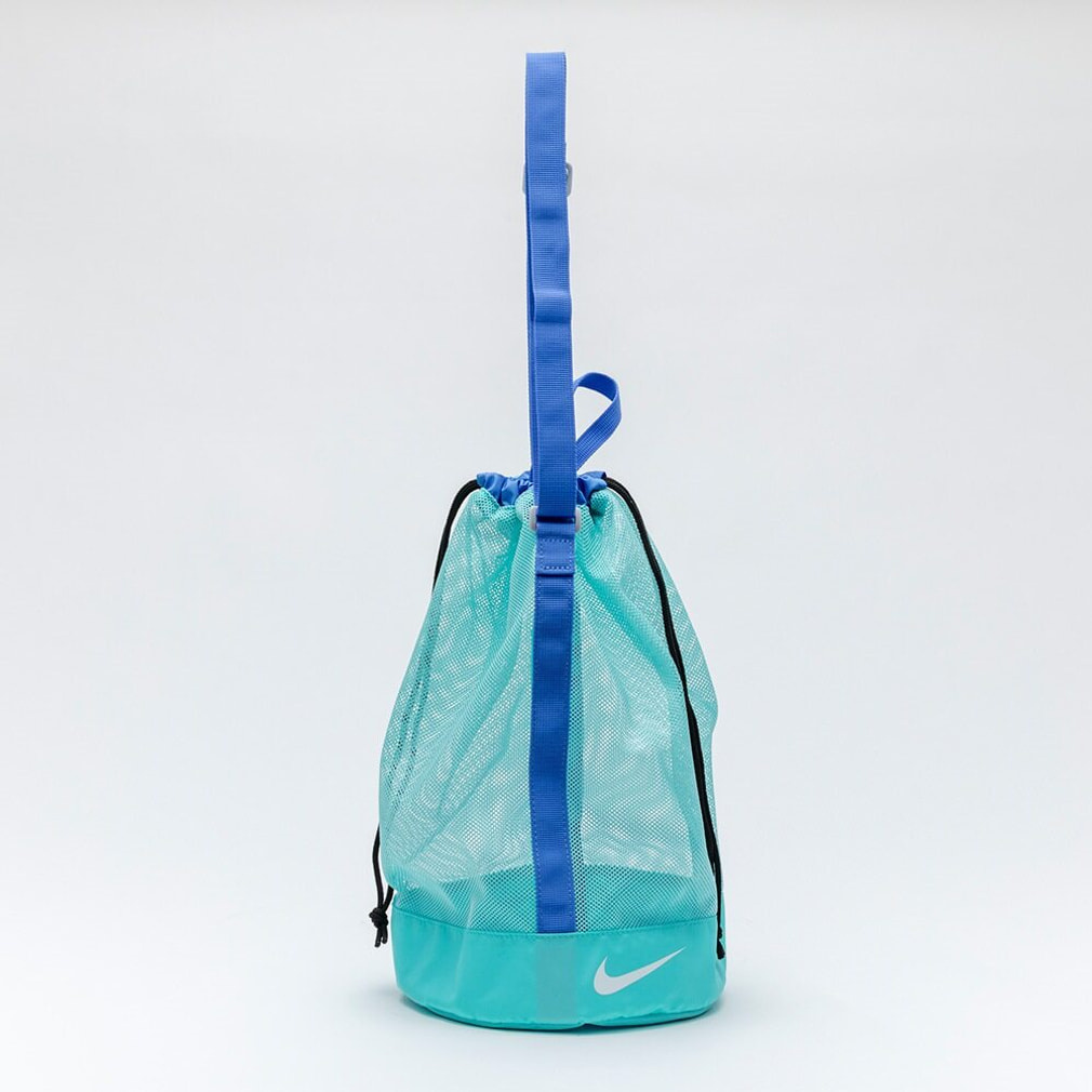 SS26 メッシュショルダープールバッグ(ペールグリーン)