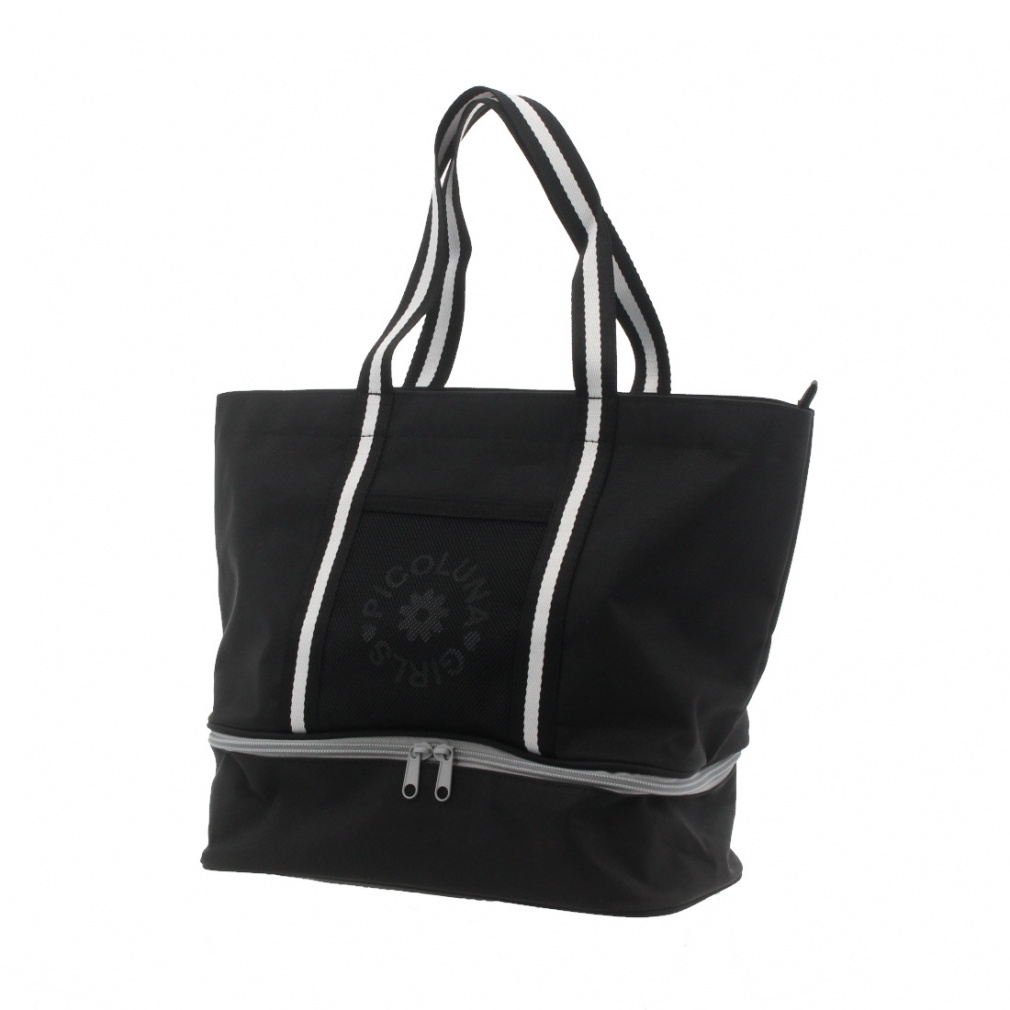 ピコルナ2ルームトート(ブラック)