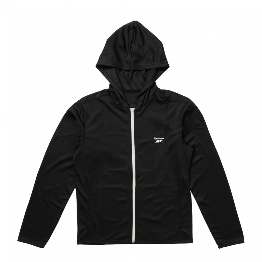 リーボック メンズ マリン ラッシュガード PEメッシュフルZIPUV