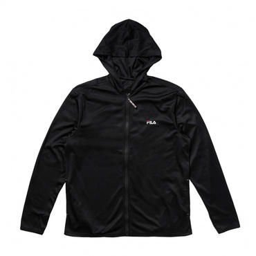 メッシュ無地UVパーカー