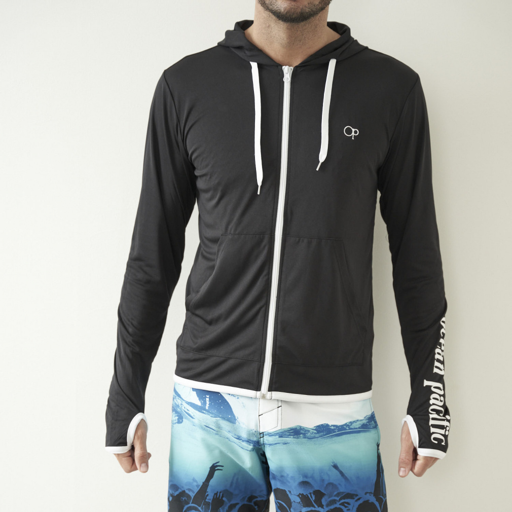 UVパーカー(ブラック-3XL)