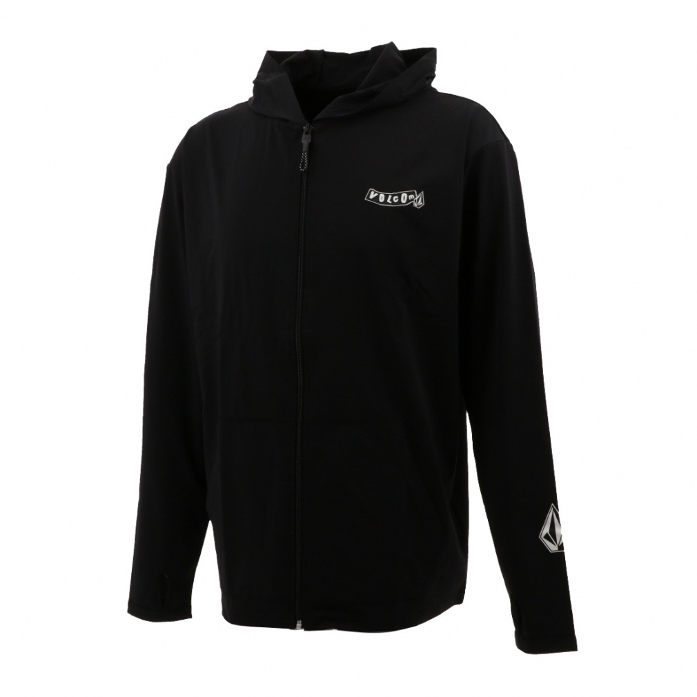 ボルコム　撥水加工ウェア ボルコム メンズ マリン ラッシュガード PISTOL SURF ZIP HOOD