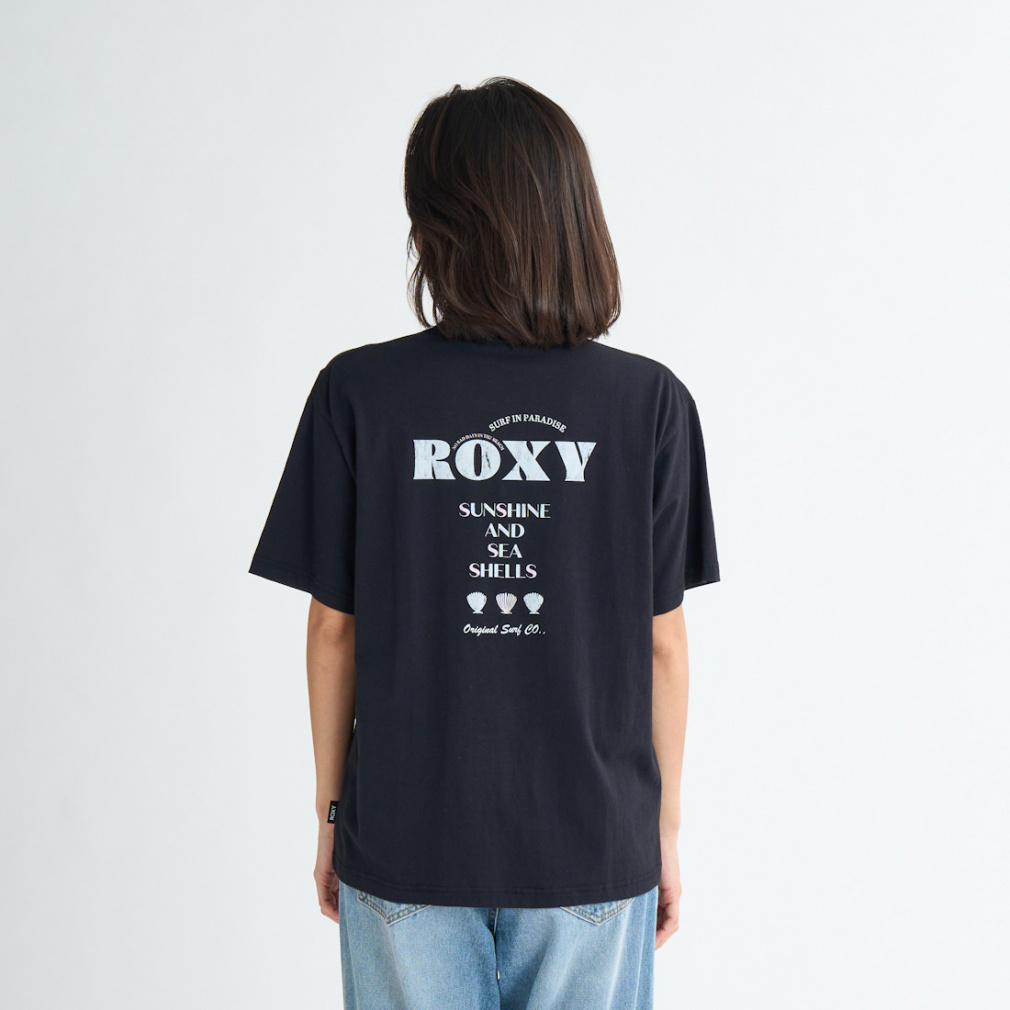 SEA SHELLS TEE(ブラック-S)
