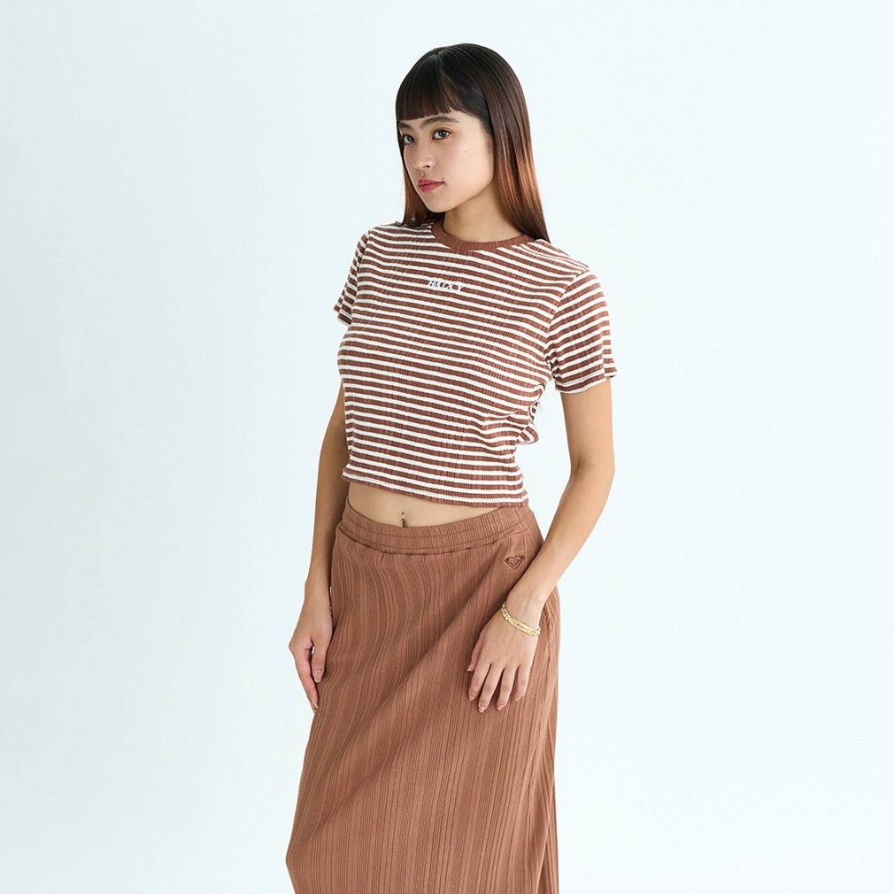 2025t LV[ fB[X T[t sVc MIXTURE TEE RST252047 ROXY mks_0403