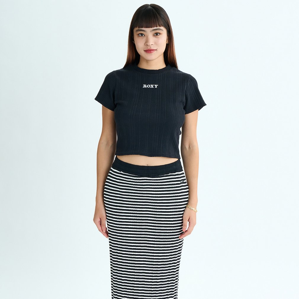 2025t LV[ fB[X T[t sVc MIXTURE TEE RST252047 ROXY mks_0403