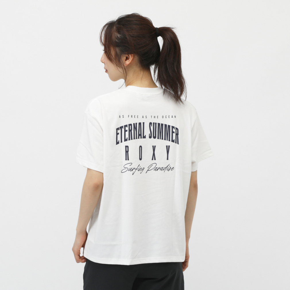 2025春夏 ロキシー レディース サーフ 半袖Tシャツ MORNING SUNSHINE RST252619A ROXY