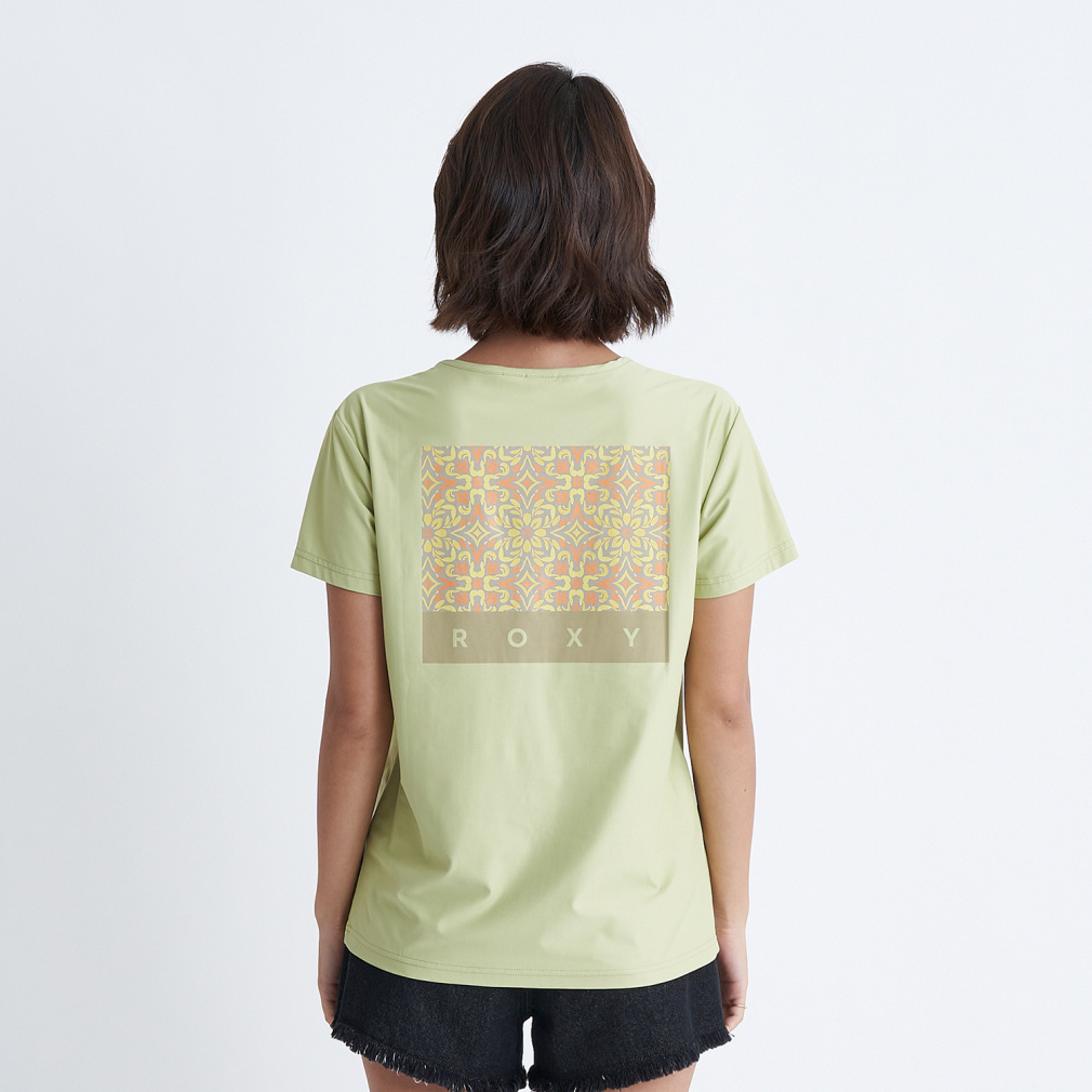 LV[ fB[X T[t TVc FRESCO TILE S/S TEE RST242035 ROXY