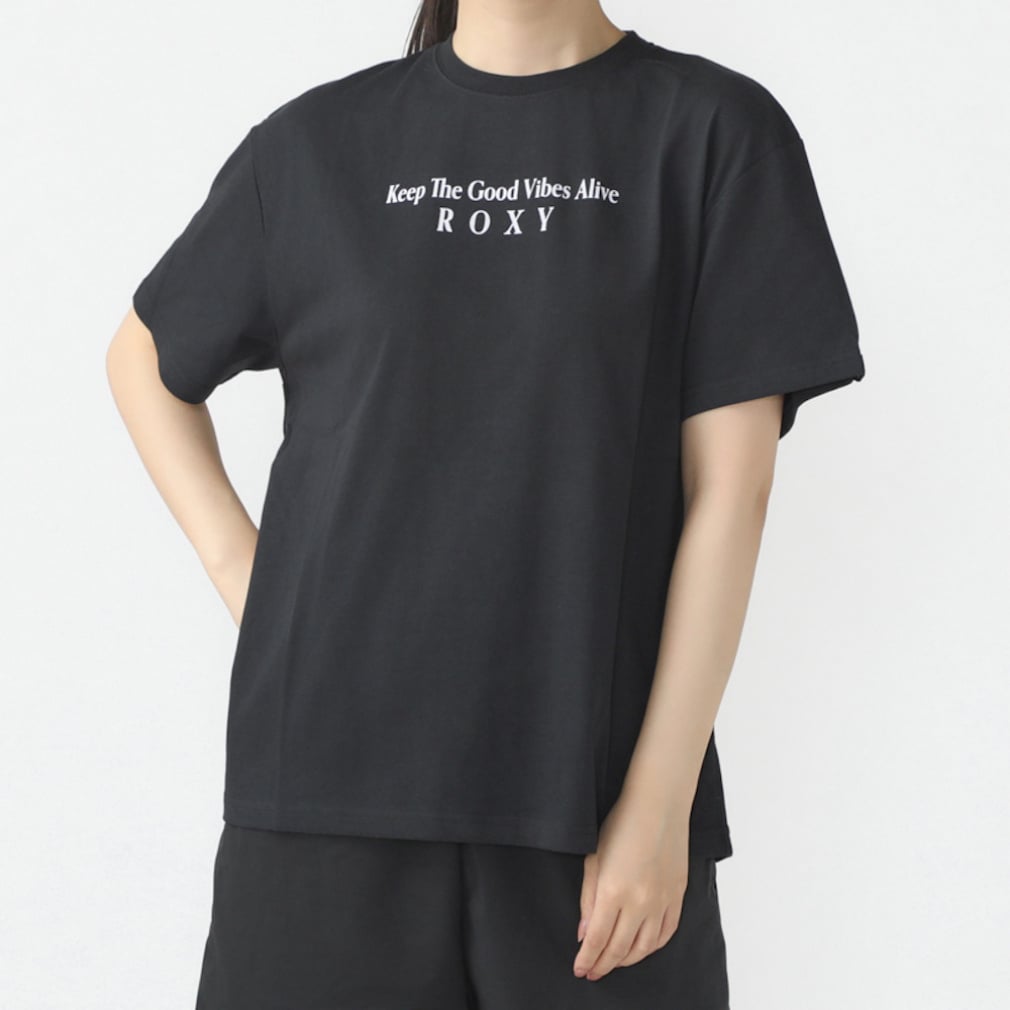 ロキシー レディース サーフ 半袖Tシャツ KEEP THE GOOD VIBES ALIVE ロキシー レディース サーフ 半袖Tシャツ KEEP THE GOOD VIBES ALIVE