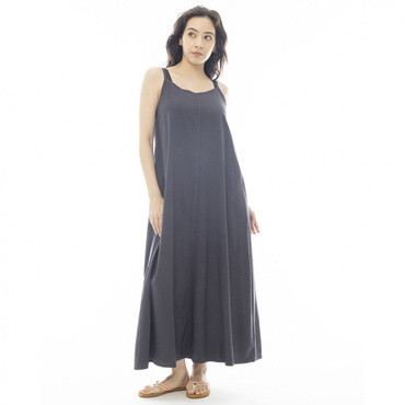 CAMI DRESS(ブラック-M　レディス)