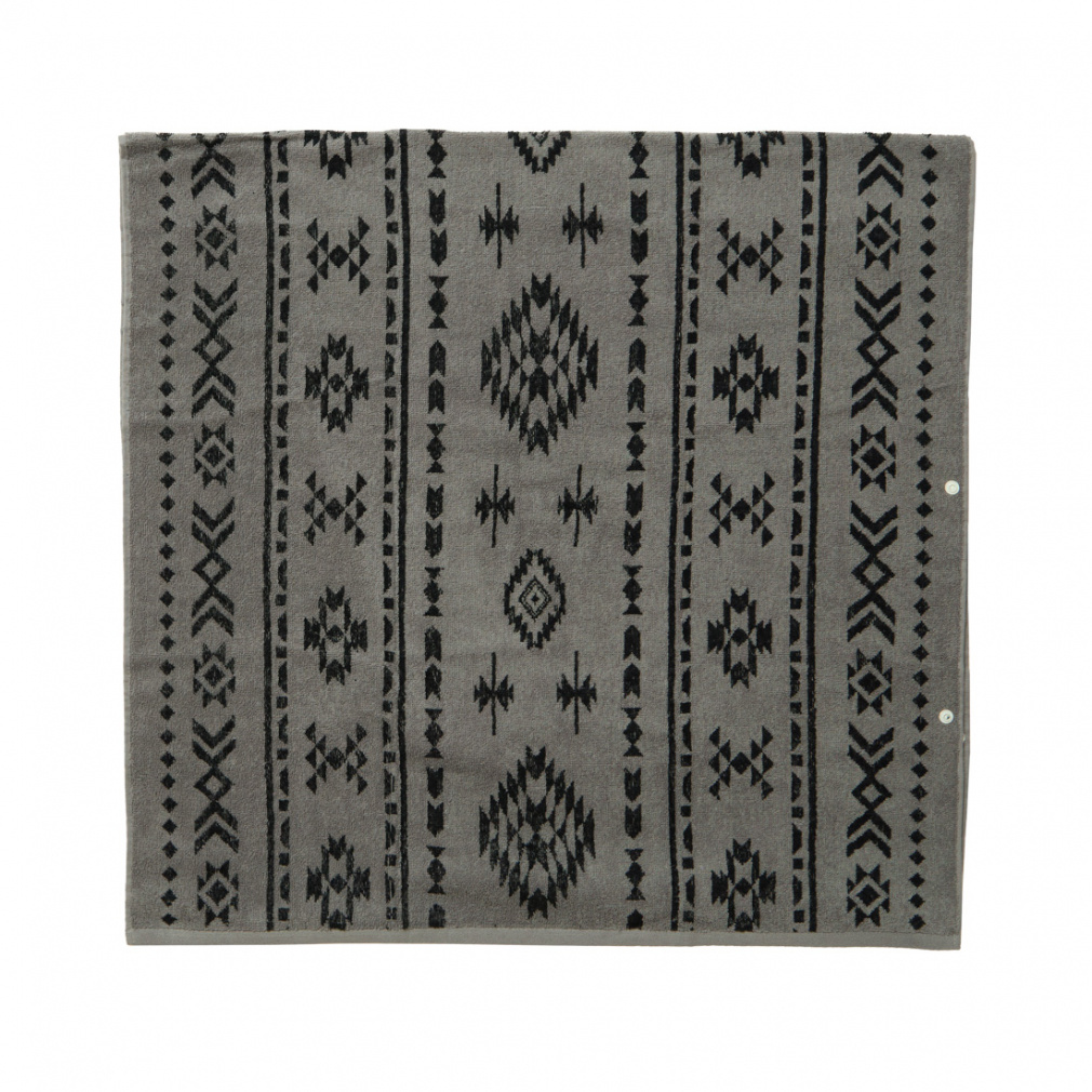 キリムグレー レジャーバスタオル