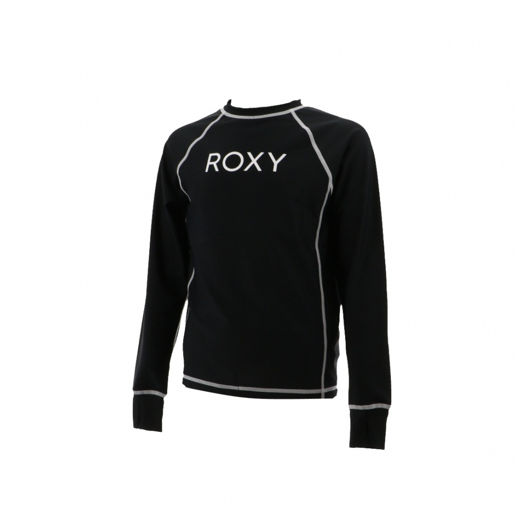 MINI RASHIE L/S(ブラック-130cm)