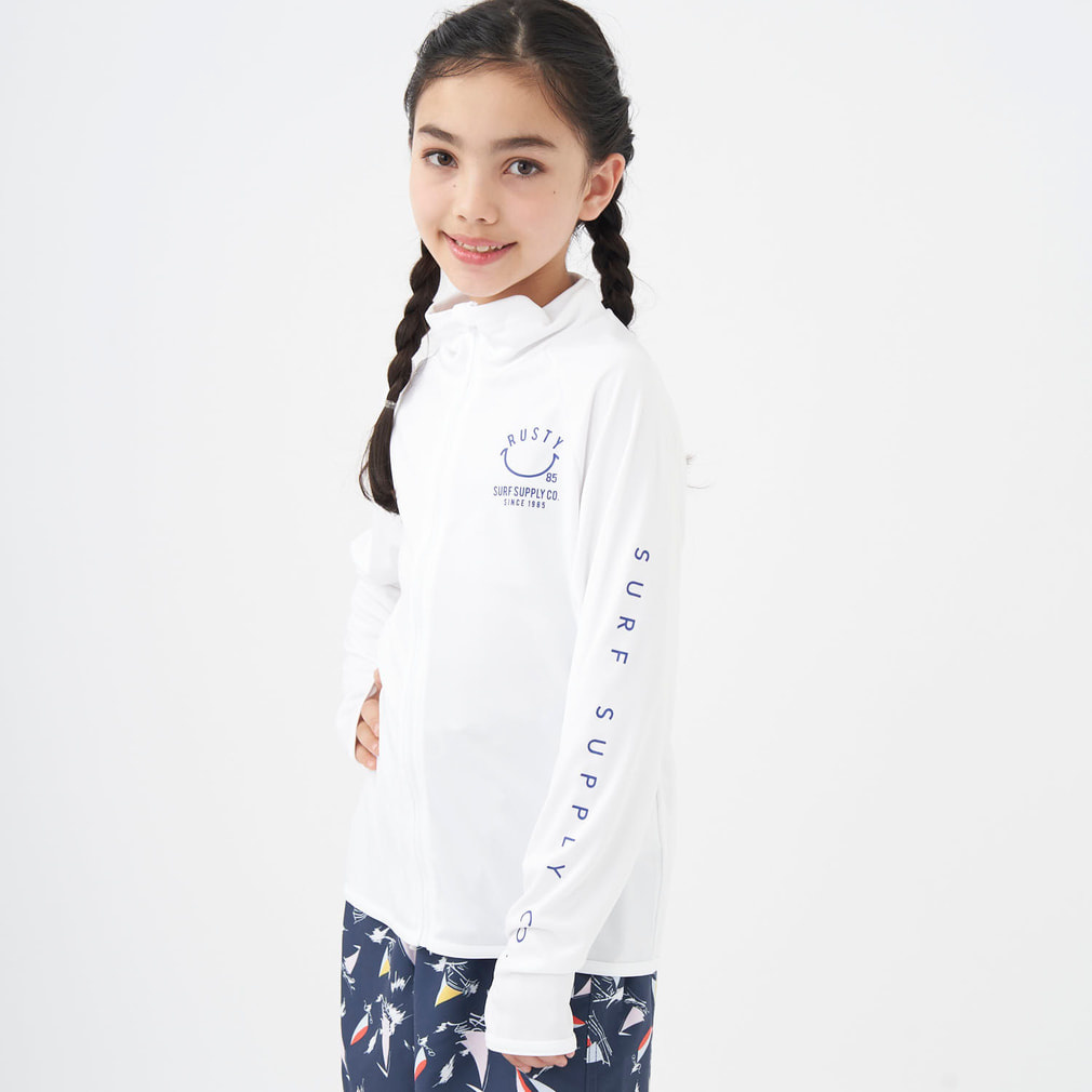 ラスティー ジュニア キッズ 子供 マリン ラッシュガード ラッシュ