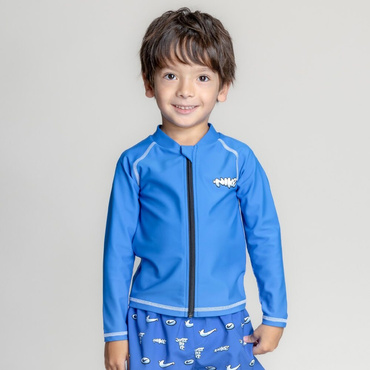 SS26 トドラーボーイズジップ付きラッシュガード