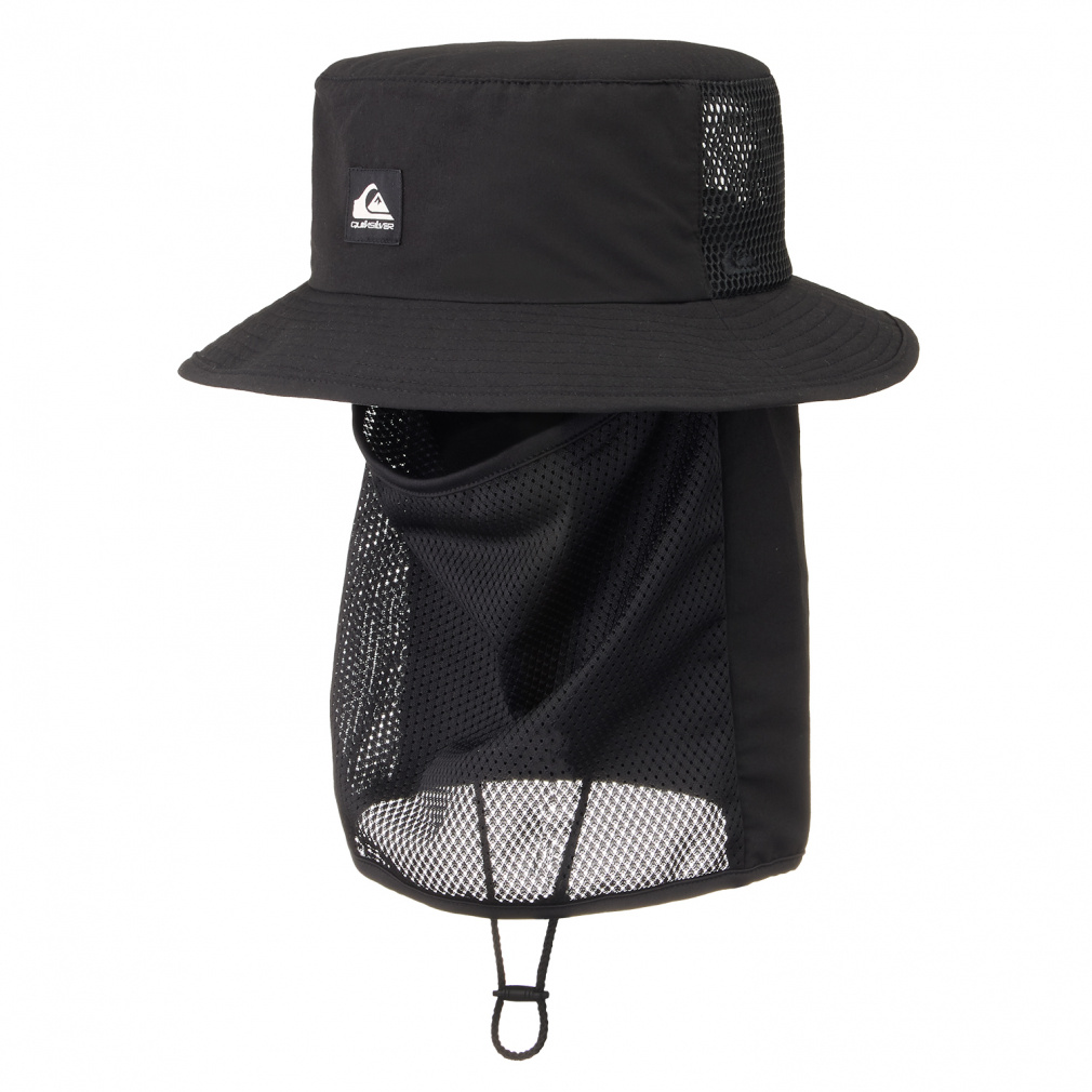 WR UV WATER FACE MASK HAT(ブラック-FREE)