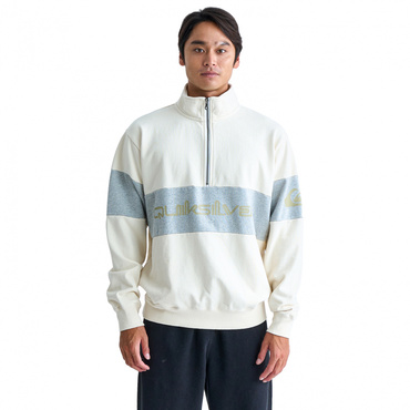 QS OMNI HF ZIP SWEAT(アイボリー-S　メンズ)