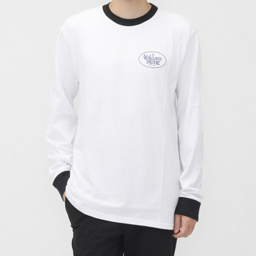 COGNAC LST ロングスリーブティシャツ(ホワイト-L)