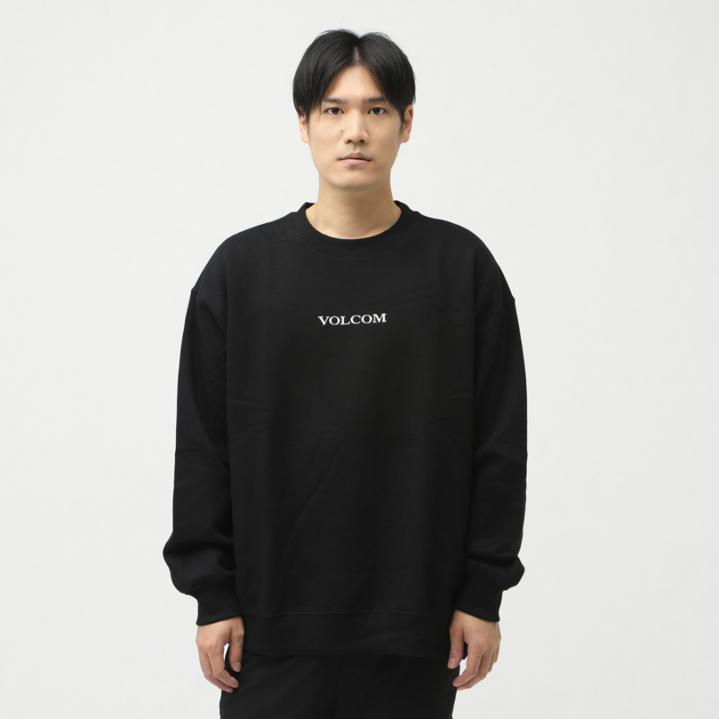 {R Y T[t XEFbgg[i[ VOLCOM STONE CREW FLEECE_N[t[X A4612403 BLK VOLCOM