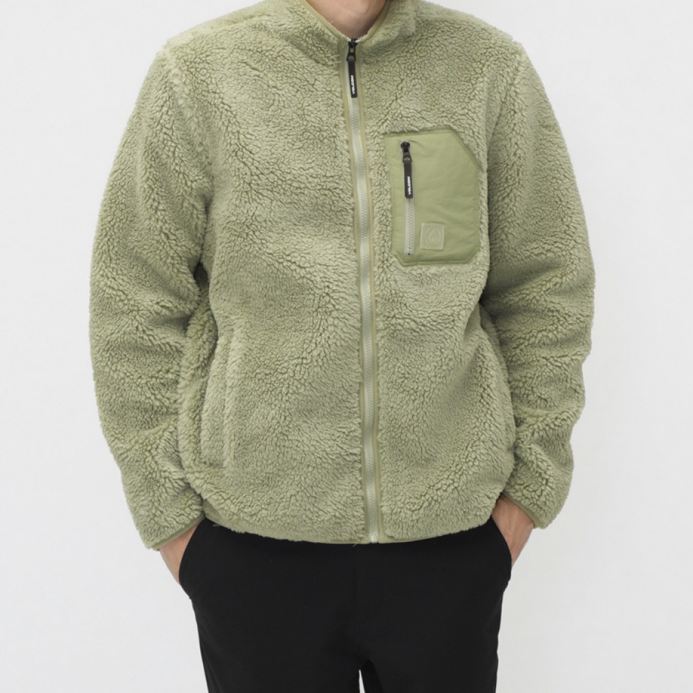 {R Y T[t t[XWPbg MUZZER FUZZAR ZIP Wbvt[X A4832306 VOLCOM