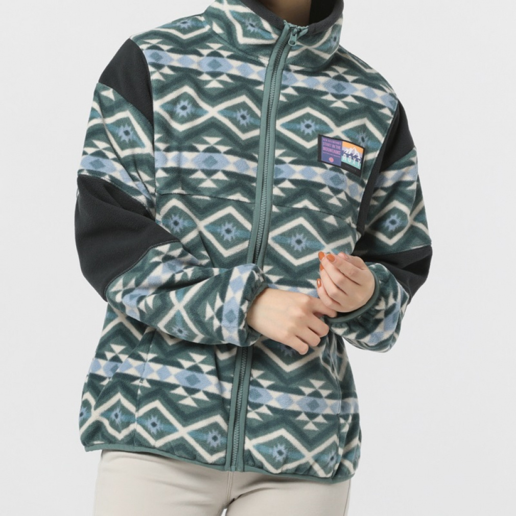 LV[ fB[X T[t t[XWPbg MADE FOR THE MOUNTAIN FLEECE TOP RZP234803 ROXY