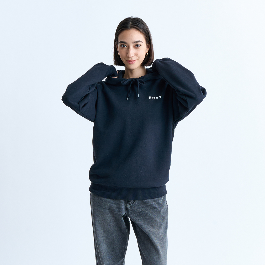 OUR STYLE FLOW HOODIE(ブラック-S　レディス)