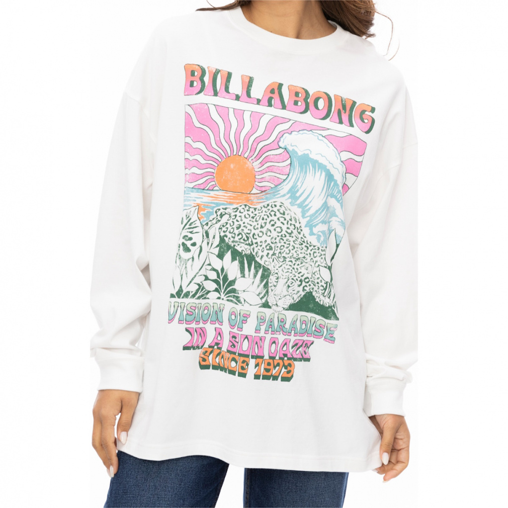 GRAPHIC LOOSE LS TEE(ホワイト-M)