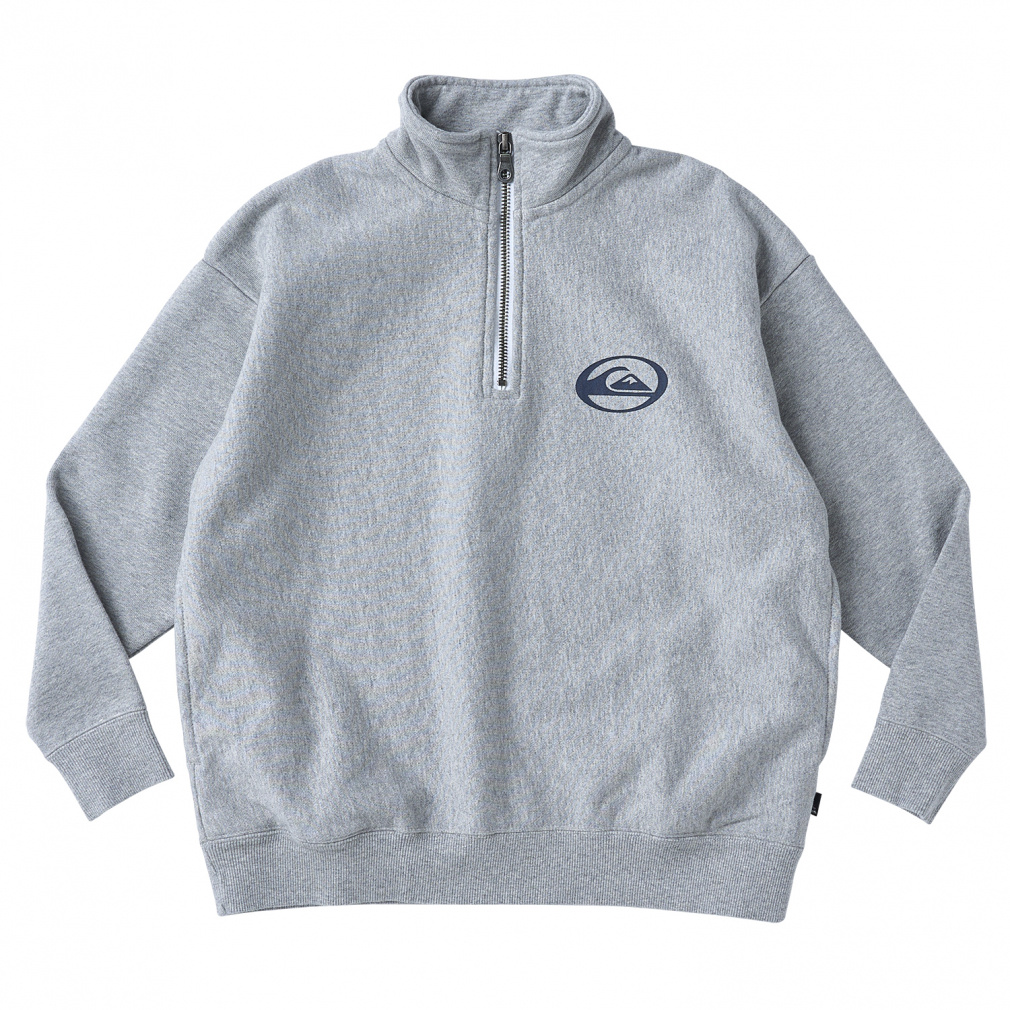 SATURN HALF ZIP SWEAT KIDS(ライトグレー-130cm)