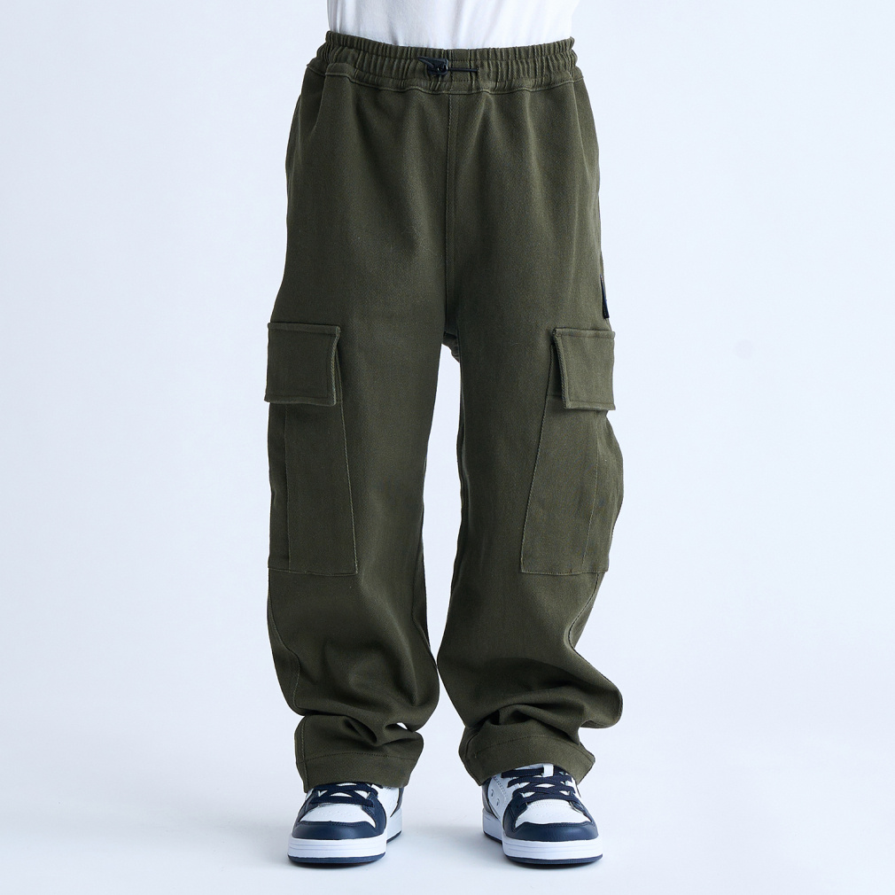 24 KD WIDE CARGO PANT(カーキ-130cm)