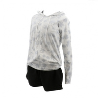 ヤシ裏プリントパーカー