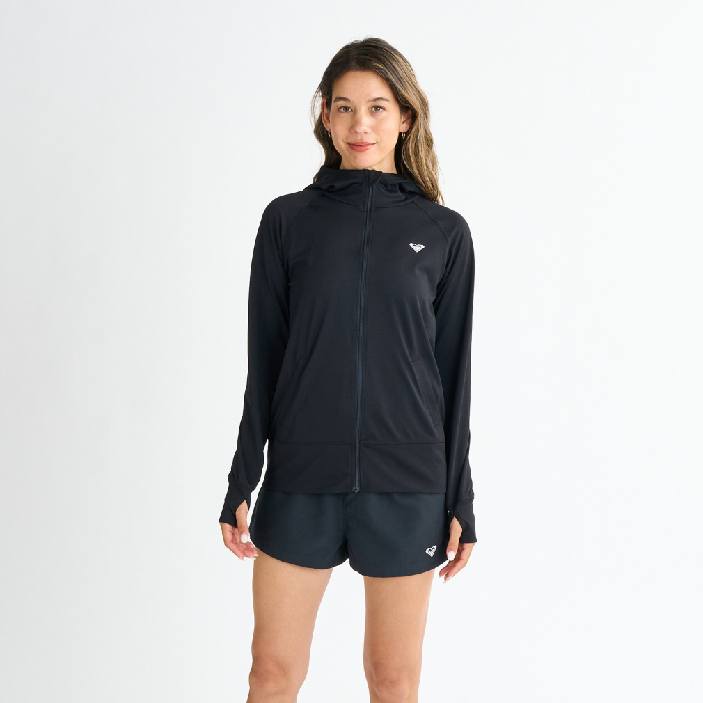 2025春夏 ロキシー レディース マリン ラッシュガード HISTORICAL LOGO