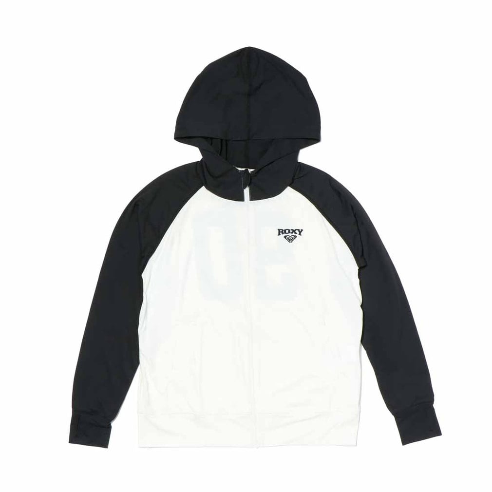 WAVE CLUB HOODIE(ブラック×ホワイト-S)