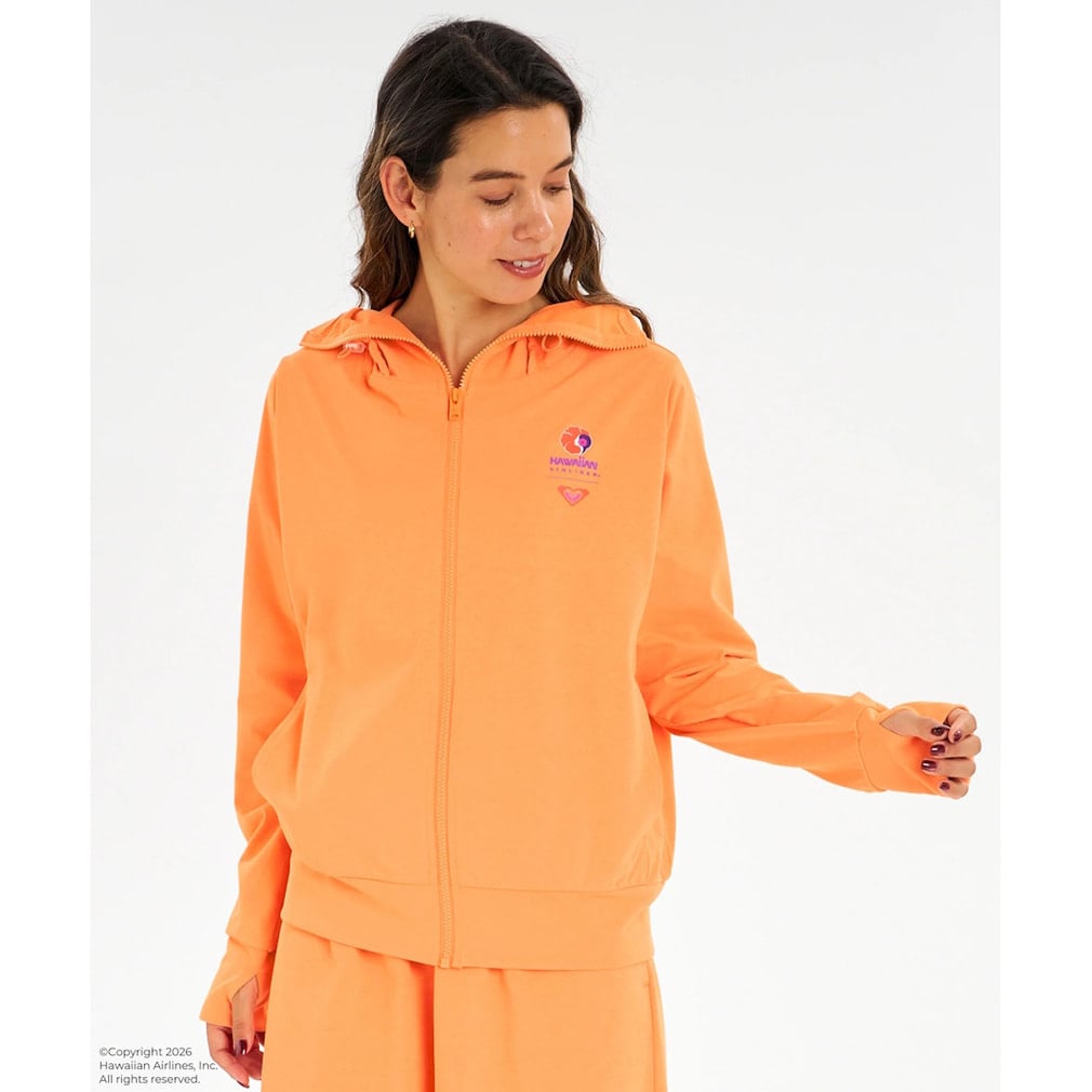 ロキシー レディース マリン ウェア ROXY × HAWAIIAN AIRLINES PARKA