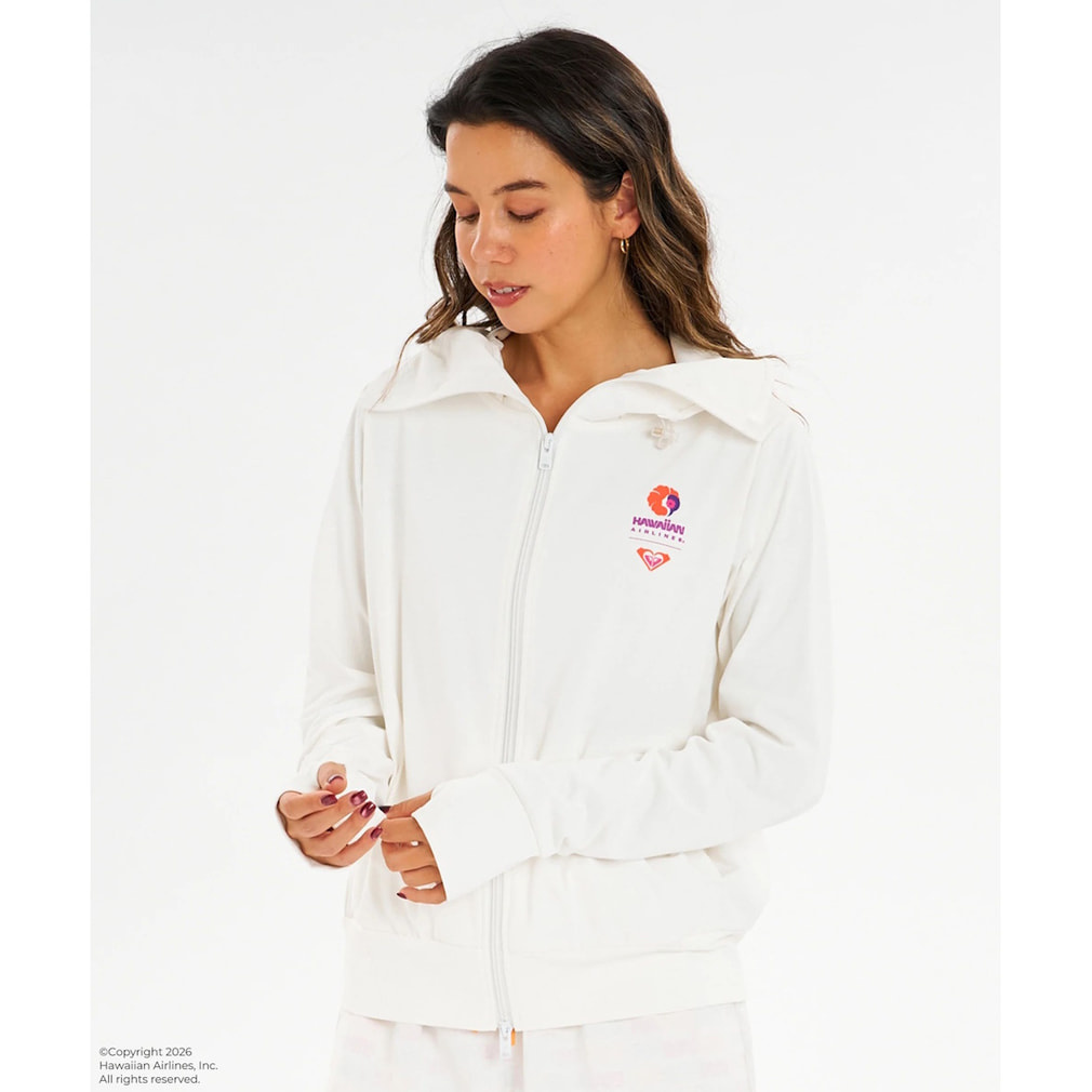 ロキシー レディース マリン ウェア ROXY × HAWAIIAN AIRLINES PARKA
