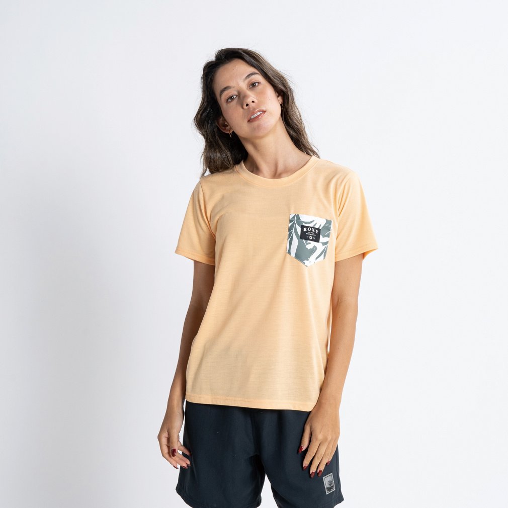 LV[ fB[X } bVK[h LEAF POCKET S/S TEE RLY231041 ROXY
